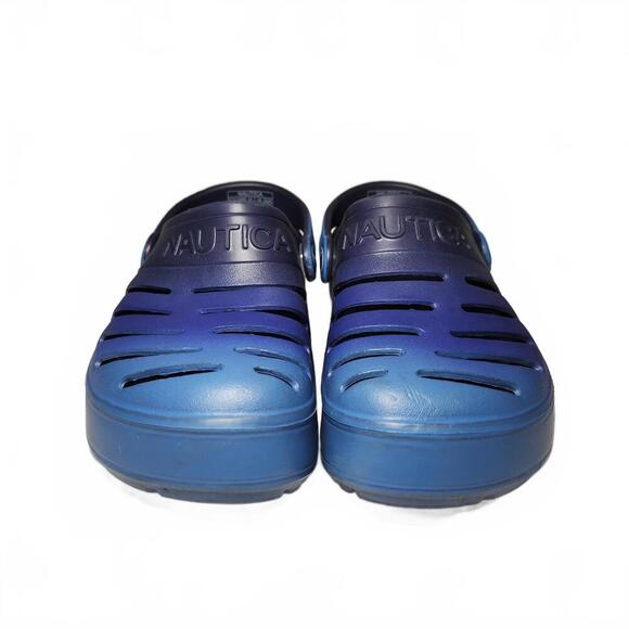 Nautica Kids Comfortable Clogs - Aqua Blue Gradient - Picture 2 of 7